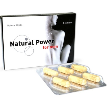 Natural Power for Men 6 toboliek 100% prírodné afrodiziákum