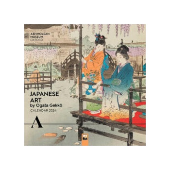 Ashmolean Museum: Japanese Art by Ogata Gekko Wall Calendar 2024