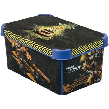 Image 1 of Keter Контейнер с капак transformers 25.5 х18.5 х10.5 см