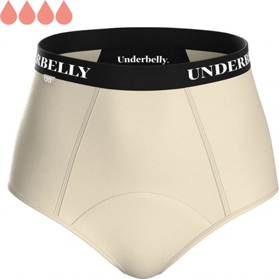 Underbelly menstruační kalhotky FAMME šampaň ⁠černá