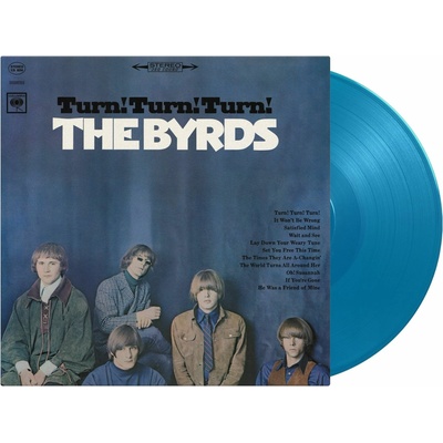 Byrds - Turn! Turn! Turn! (Limited Coloured Blue Vinyl, Re-Issue, 60th Anniversary) Vinyl LP
