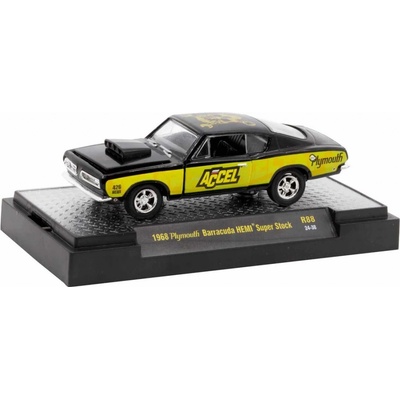 Plymouth Barracuda Hemi Super Stock 1968M2 Machines 1:64