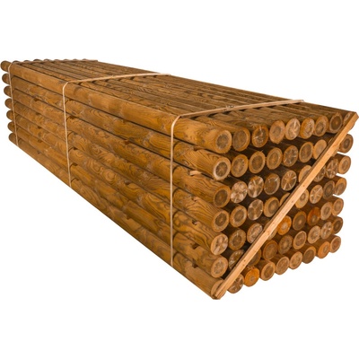 Sněhová střešní zábrana - Kulatina dl. 400 cm, prům. 12 cm