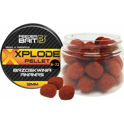 FeederBait Xplode Pop-Up Pellet 12 mm 90 ml R72 Broskev/Ananas