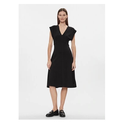 Tommy Hilfiger Ежедневна рокля WW0WW40731 Черен Regular Fit (WW0WW40731)