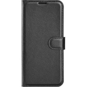 GKK Кожен Калъф с Джобове за Samsung A06, Wallet Book Case, Черен (5966011150262)