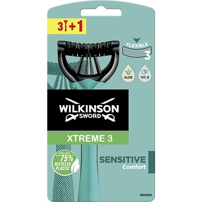 Wilkinson Sword Xtreme 3 Sensitive Comfort 4 ks