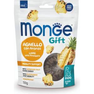 Monge Gift Super M Mobility Support лакомство за кучета - меки хапки с агнешко и ананас за грижа за ставите 150gr