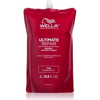 Wella Ultimate Repair Shampoo подсилващ шампоан за увредена коса náhradní náplň 1000ml