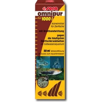 Image 1 of Sera omnipur A комплексно лекарство за рибки 50ml