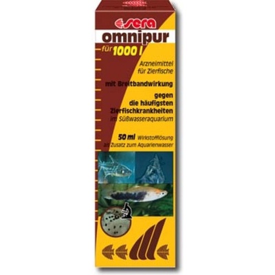 Sera omnipur A комплексно лекарство за рибки 50ml