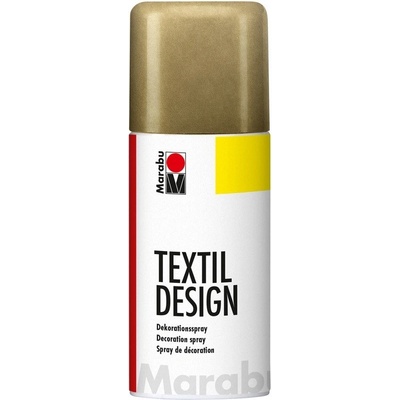 Marabu Textil Design spray 150 ml zlatá metalická