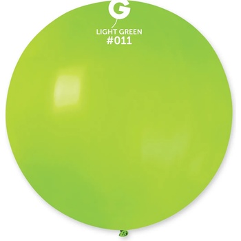 Image 1 of Gemar Кръгъл пастелен балон светлозелен 80 см