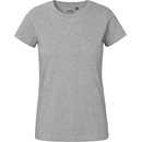 Neutral Dámske tričko Classic z organickej Fairtrade bavlny Športovo šedá
