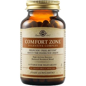Solgar Comfort Zone Digestive Complex, 90 vegetable capsules