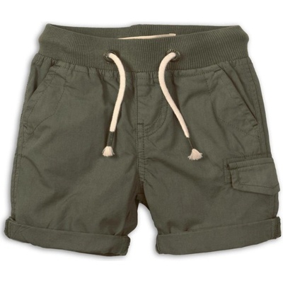 Minoti Kraťasy chlapecké bavlněné 1PSHORT 4 khaki
