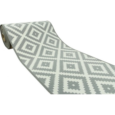 Nej-koberce Romby 19 šedý metráž 67 cm