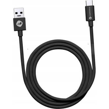 Forcell C398 USB > USB-C, 3A, 1m, černý