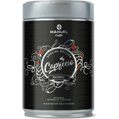 Manuel Caffe CAPRICIO mletá káva 250 g