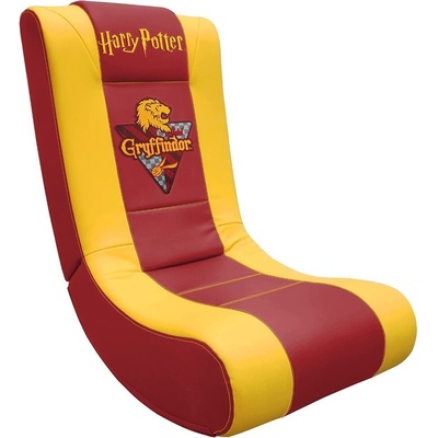PROVINCE 5 Harry Potter Junior Rock’n’Seat Herní křeslo, skládací, dětské, PU kůže, červeno-žluté SA5610-H