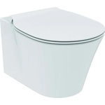 Ideal Standard Connect Air - Окачена тоалетна чиния със седалка SoftClose, AquaBlade, бяла E008701 (E008701)