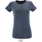 SOL'S REGENT FIT / Дамска тениска Slim Fit - деним с кайсия XL (252758t5604)
