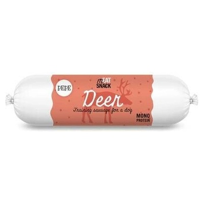 PAKA ZWIERZAKA PEPE Meat Snack Monoprotein Jelení klobáska 200 g