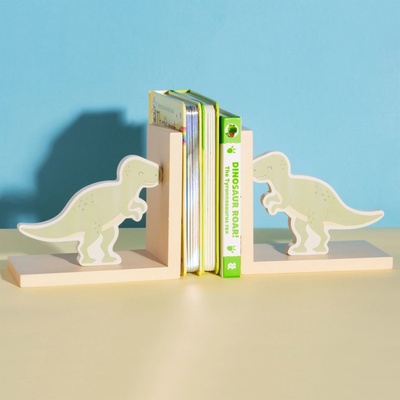 Sass & Belle Zarážka na knihy T-Rex SET/2ks – Zboží Dáma