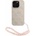 GUESS PU Leather 4G Colored Ring Strap MagSafe Заден калъф за iPhone 16 Pro Pink Guess | Rozov | ЖЕНИ | UNI