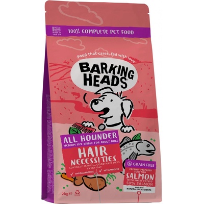Barking Heads All Hounder Hair Necessities Salmon 12 kg