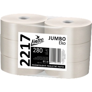 JUMBO EKO 280 еднослойно сиво рециклирано, 255 м (6 бр. )