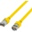 EFB Elektronik RJ45 пач корда категория 5e Draka, SF-UTP LSZH CU, жълта, EFB (2.0 м) (K8015.2)