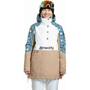 Meatfly дамска SNB & SKI якета Aiko Mosaic / Latte Meatfly | Byal | ЖЕНИ | XS