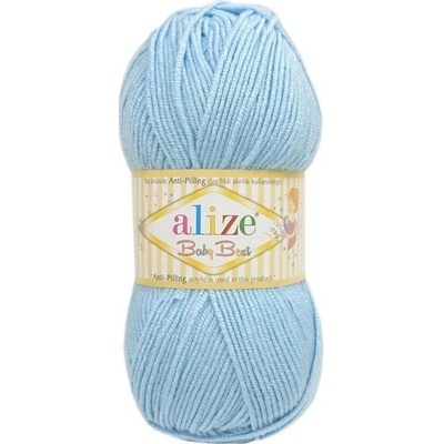 Alize příze Baby Best 40 světle modrá