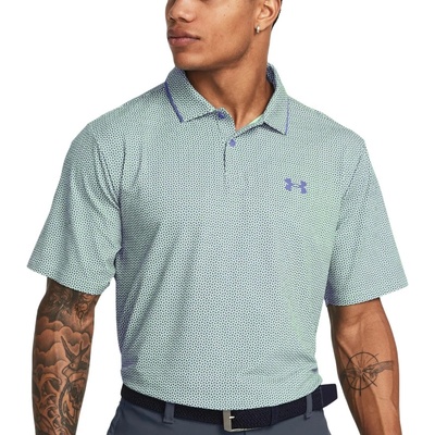 Under Armour Поло тениска Under Armour UA Iso-Chill Verge Polo-GRN Сребърно Velikost M