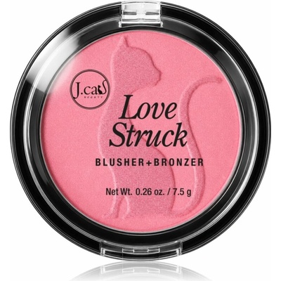 J,Cat Beauty Love Struck bronzer a lícenka 107 Lovey Dovey 7,5 g