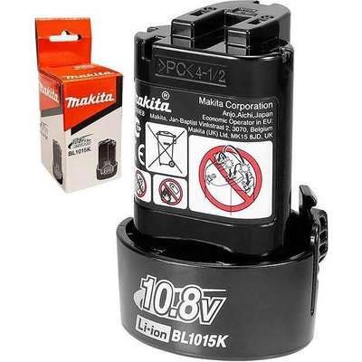 Батерия акумулаторна Makita BL1015K (632V77-5), Li-ion, 10.8V, 1.5Ah (632V77-5)