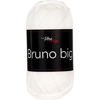 Vlna - Hep příze Bruno Big 402 bílá