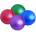 Sportmann Масажна топка Sportmann 65 см