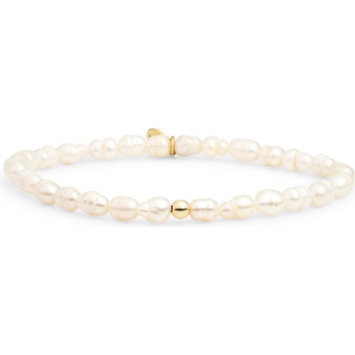 Sparkling Jewels Elegantní náramek z barokních perel SBG-PEARL-ADD-4MM