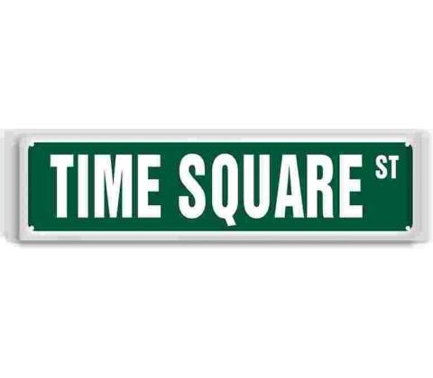 Ceduľa Time Square