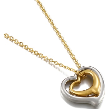 HARAHU Колие he-20765 - Златен / Сребърен kp20765 (he-20765)