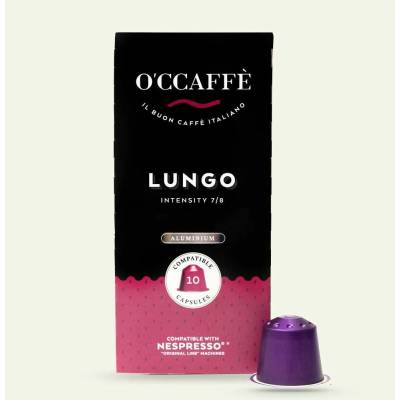 O'Ccaffé od Nespresso Lungo aluminium 10 porcií
