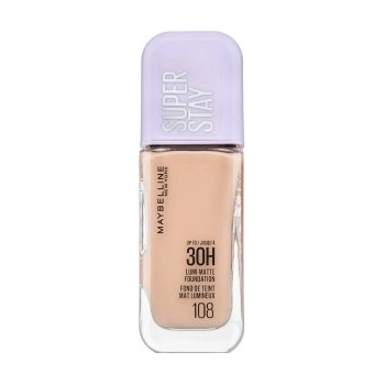 Maybelline Super Stay 30H Lumi-Matte Foundation дълготраен фон дьо тен за изравняване тена на кожата 108 35 ml
