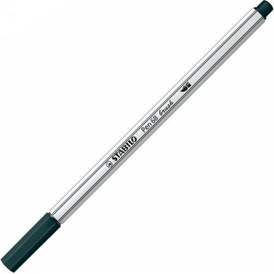 Stabilo Pen 68 brush zemní zelená