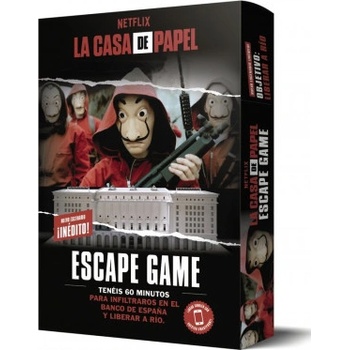 LA CASA DE PAPEL. ESCAPE GAME. OBJETIVO: LIBERAR A RIO | TRENTI, NICOLAS