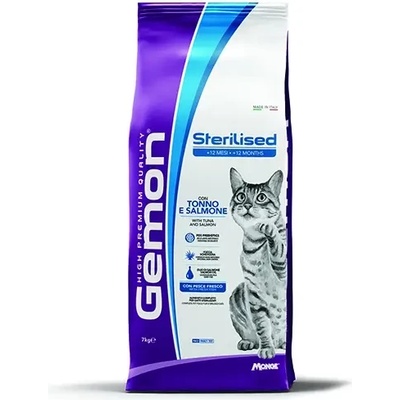 Gemon Sterilised Cat Tuna and Salmon - 7кг