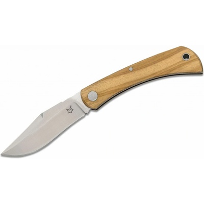 Fox LIBAR, M390 STAINLESS STEEL,OLIVE WOOD HDL FX-582 OL