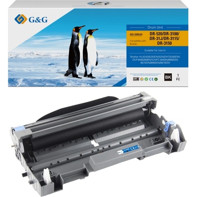 Compatible БАРАБАННА КАСЕТА ЗА BROTHER HL 5240/5250/5270/5280/MFC 8460DN/8860DN - DR3100 (DR-3100) - Black - DRUM UNIT - PN NT-D0520/NT-DB520 - G&G (NT-D0520)