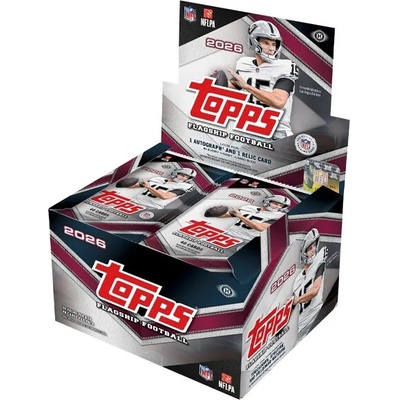 Topps NFL Football 2026 Flagship Edition Jumbo Box